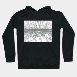 Library in London Hoodie